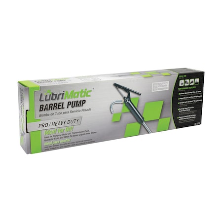 Lubrimatic Pump Barrel Heavy Duty 55123